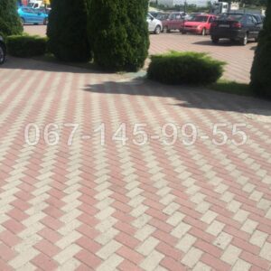 Тротуарная плитка Кирпичик купить Киев